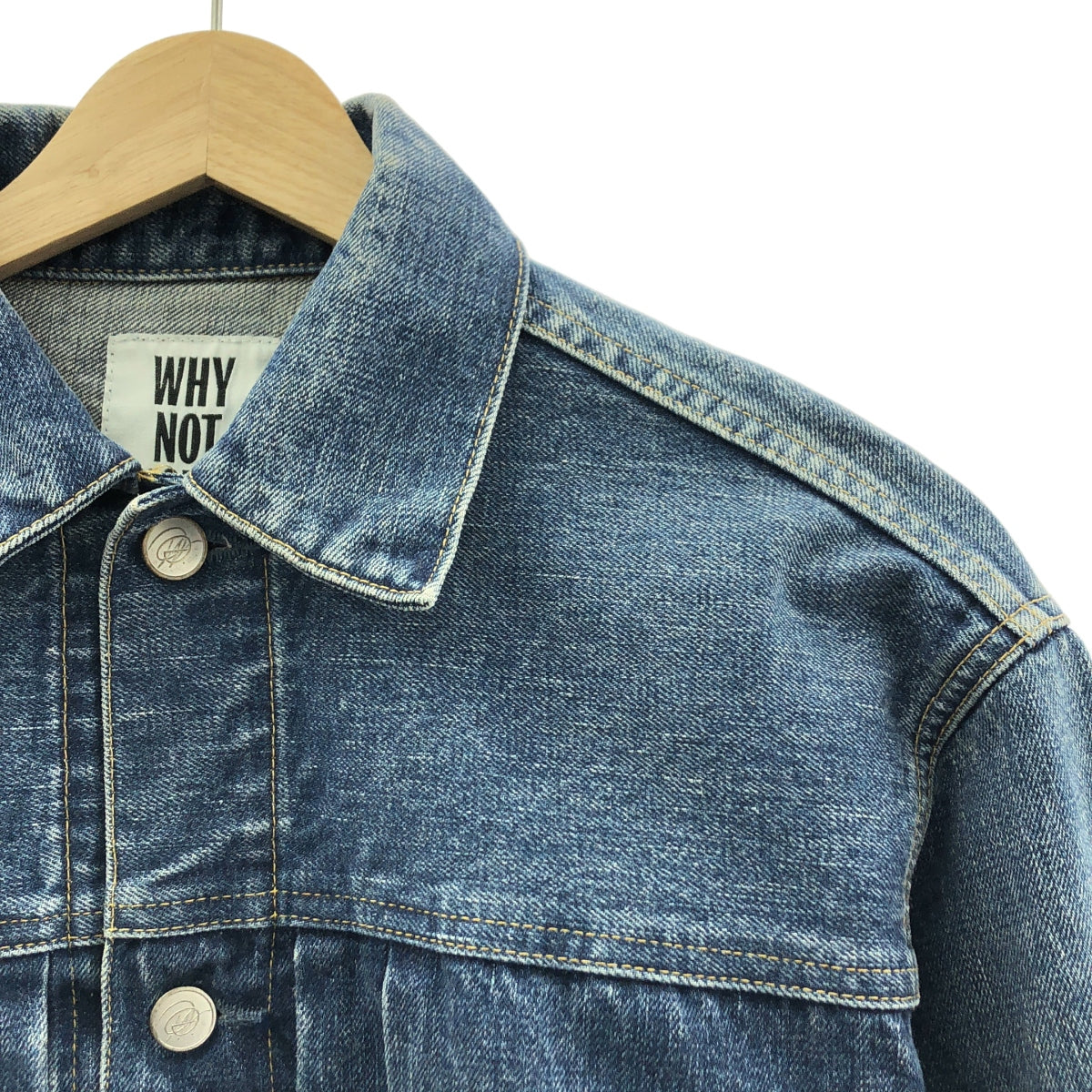 Chaos / カオス | WHY NOT NOW ホッパー Gジャン デニムジャケット | F | レディース