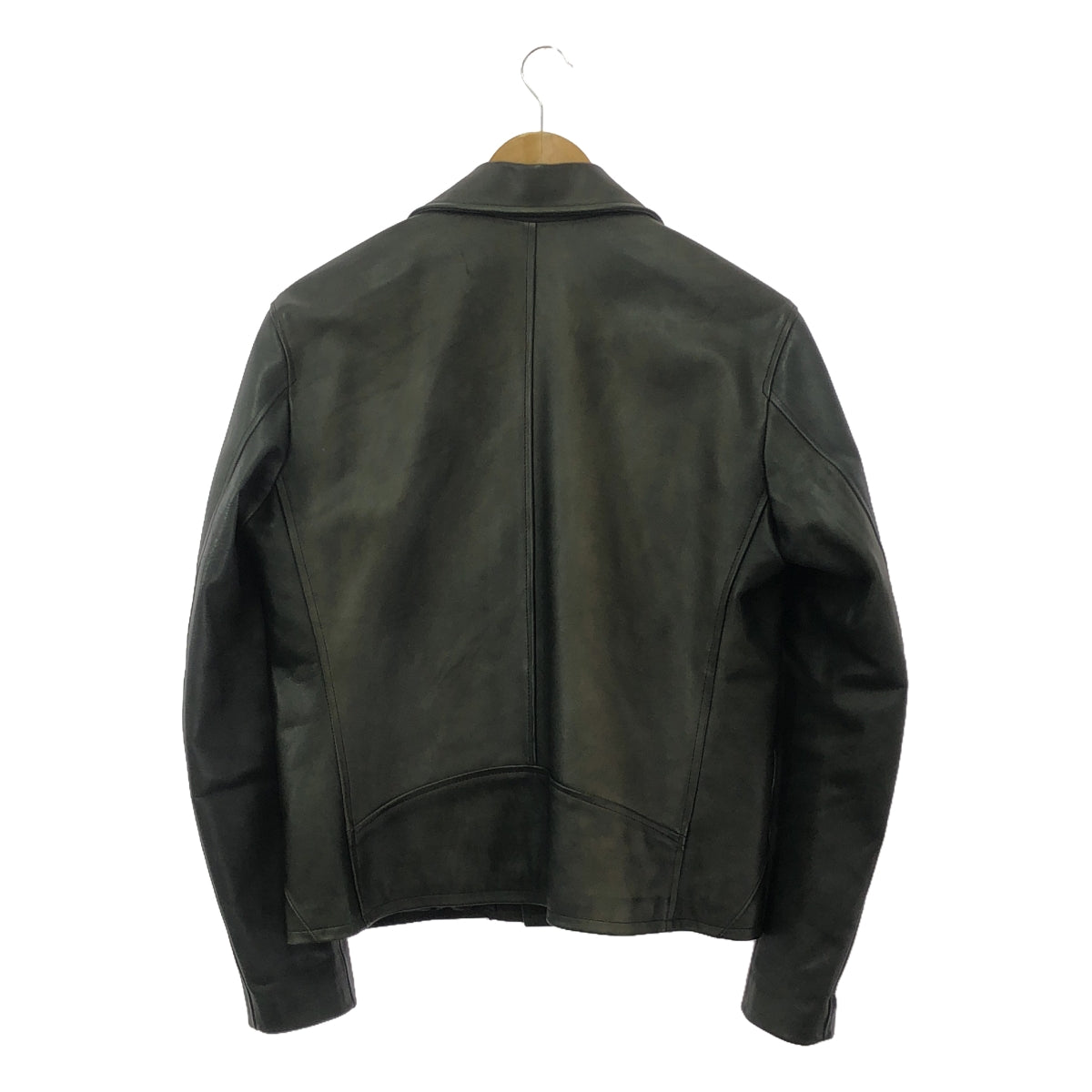 ANSNAM / 안수남 | Modelist Leather riders jacket / 모델리스트 가죽 재킷 / 총 안감 | 02 | 남성