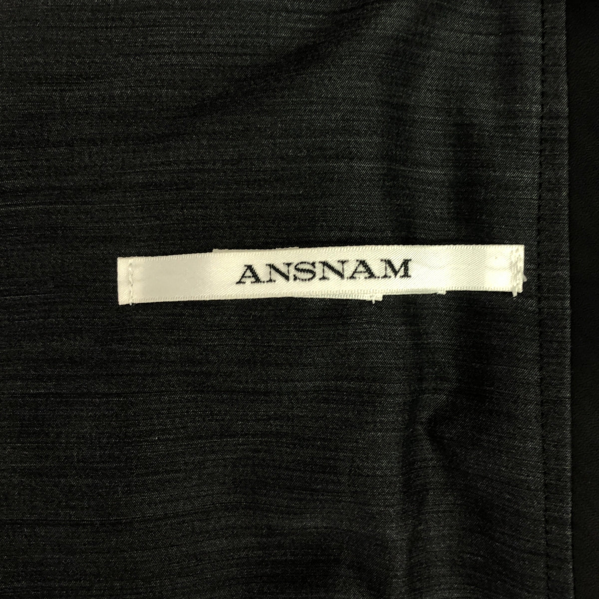 ANSNAM / Ansnam | Modelist Leather riders jacket / Fully lined | 02 | Men's