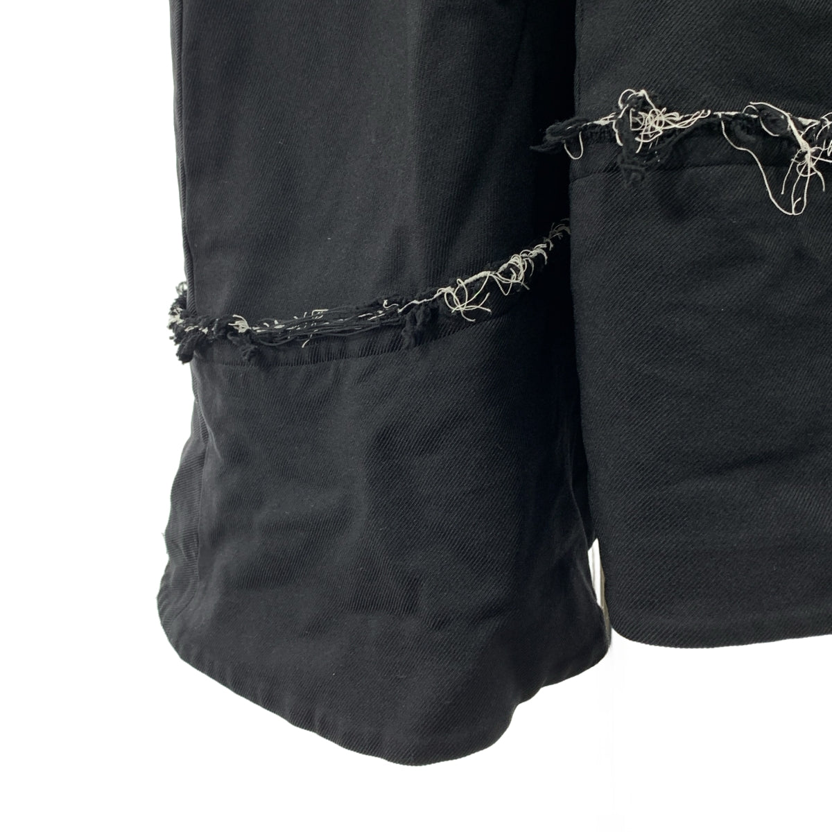 COMME des GARCONS COMME des GARCONS / 콤콤 | 2023SS | 제품 가공 컷오프 롱 이지 스커트 | S |