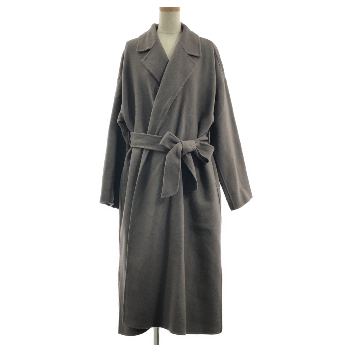 NORC | 輕盈羊毛 River 長版大衣 | 尺寸 2 | 灰色 | 女款
