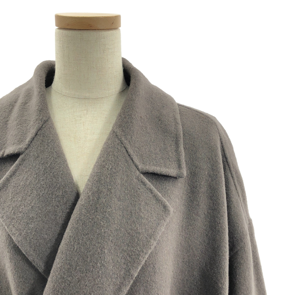 NORC | 輕盈羊毛 River 長版大衣 | 尺寸 2 | 灰色 | 女款