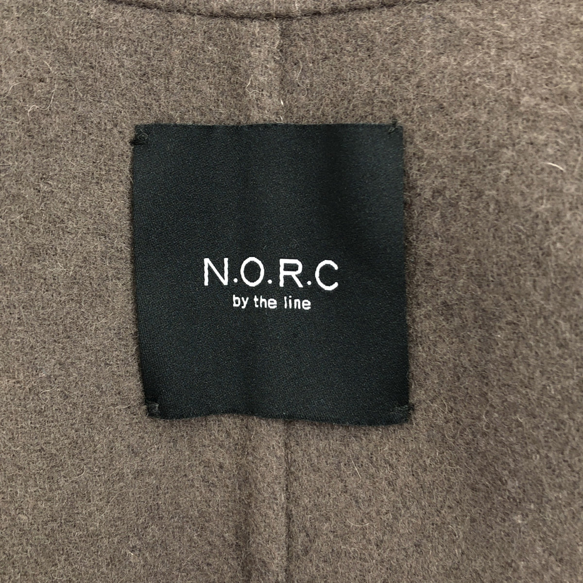 N.O.R.C / ノーク | ライトウールリバーロングコート | 2 | グレー系 | レディース