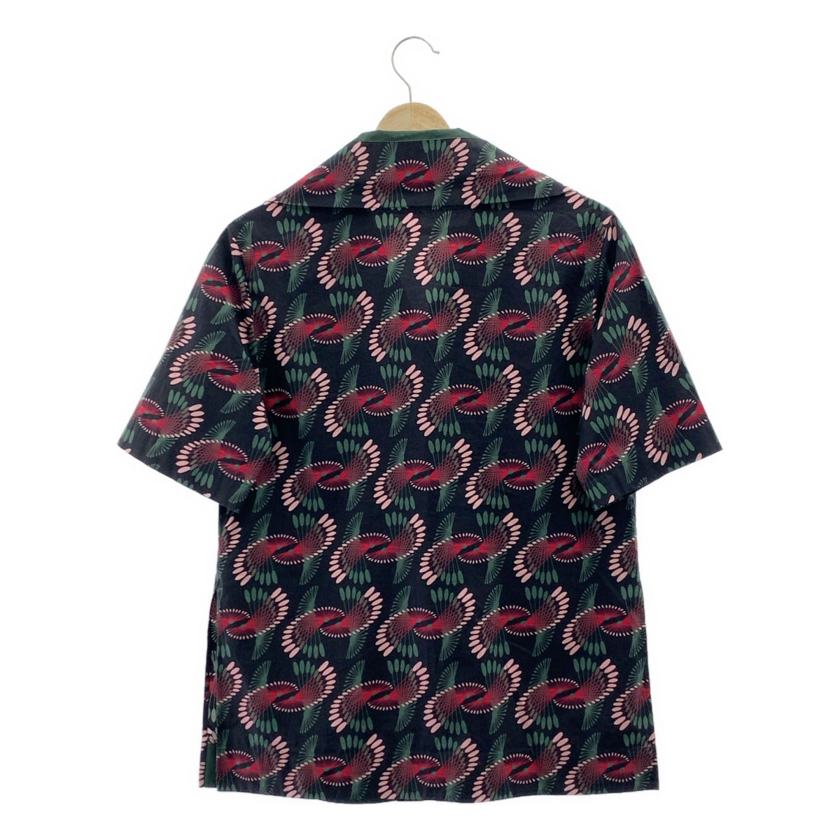 FENDI / フェンディ | コットン 総柄 プリント オープンカラー シャツ | 36 | レディース