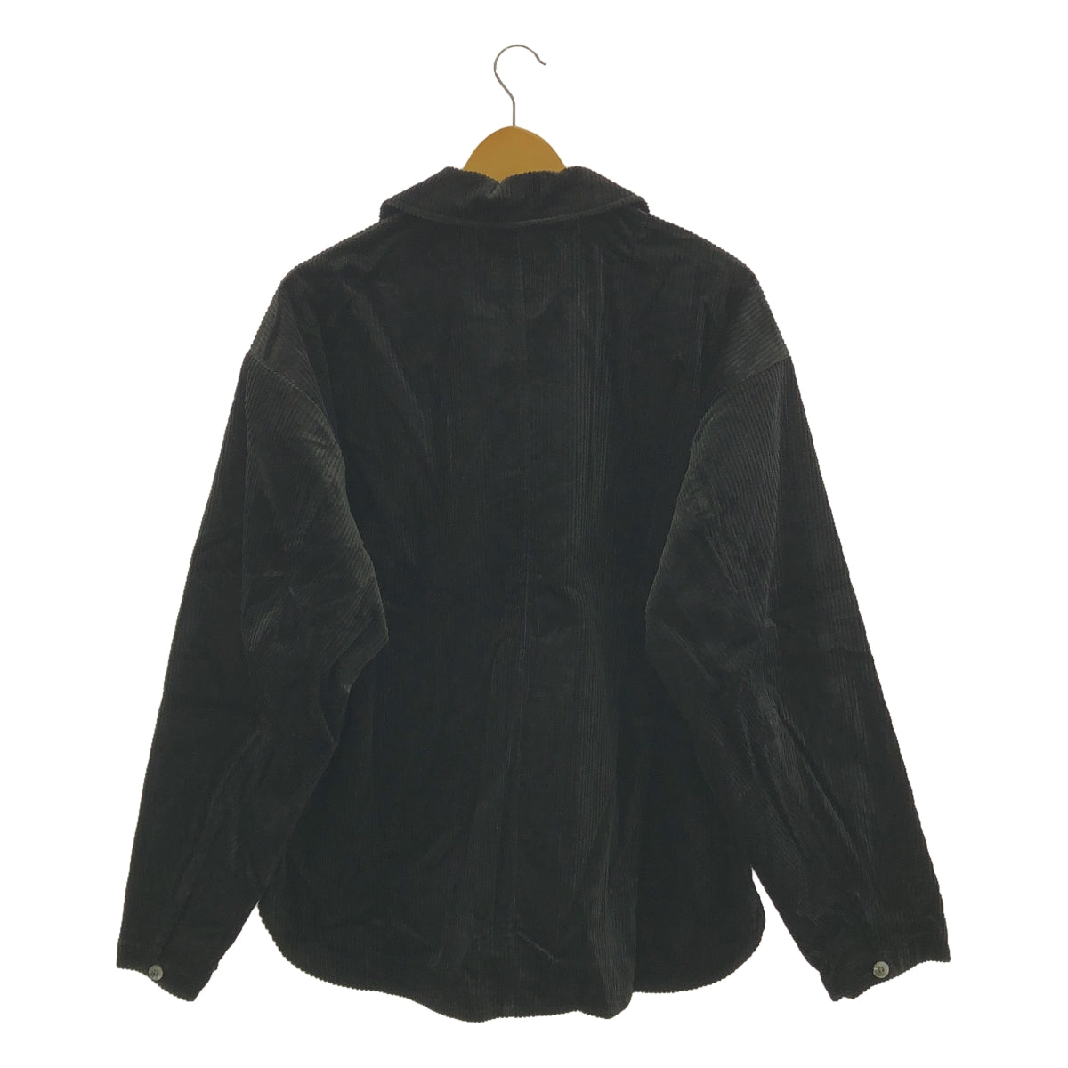 [New] prasthana / prasthana | passive cord P/O jacket | M | Black | Men's