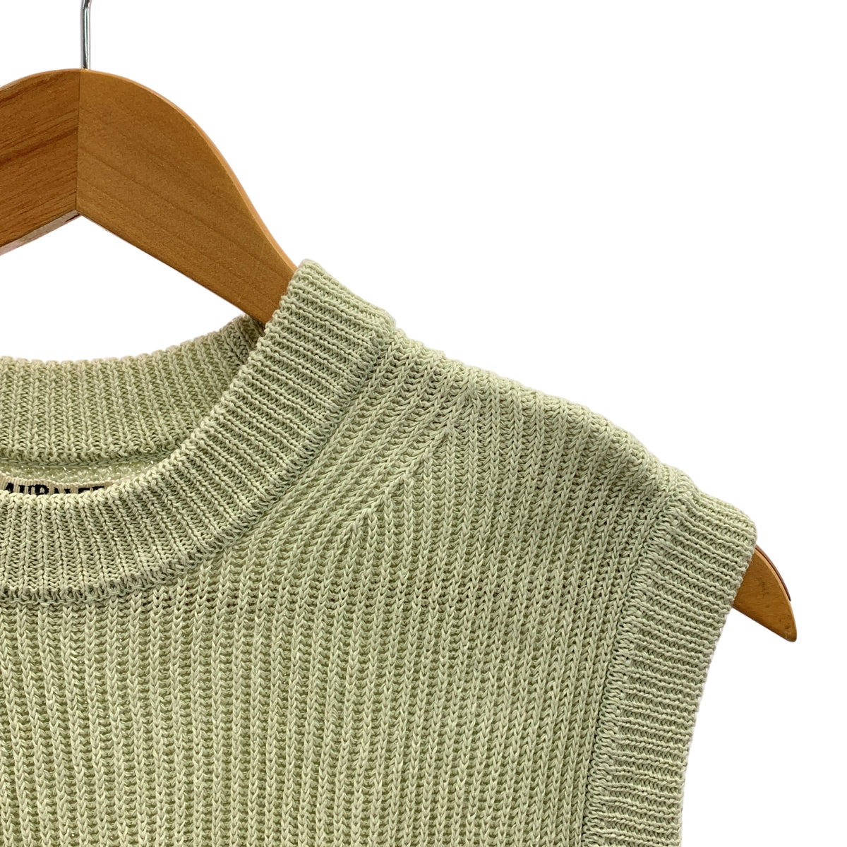 AURALEE / オーラリー | HEMP RIB KNIT VEST / クルーネック ニット