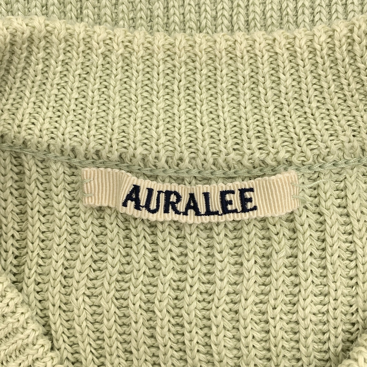AURALEE / オーラリー | HEMP RIB KNIT VEST / クルーネック ニット