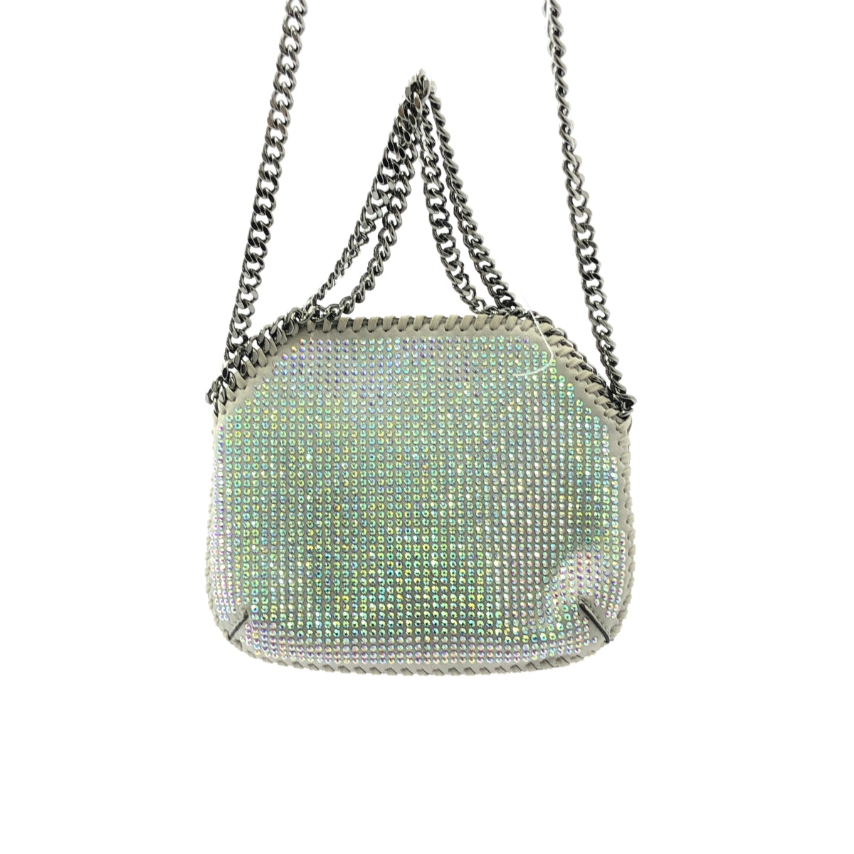 STELLA McCARTNEY | 雙向迷你 Falabella 水晶鏈單肩手提包 |