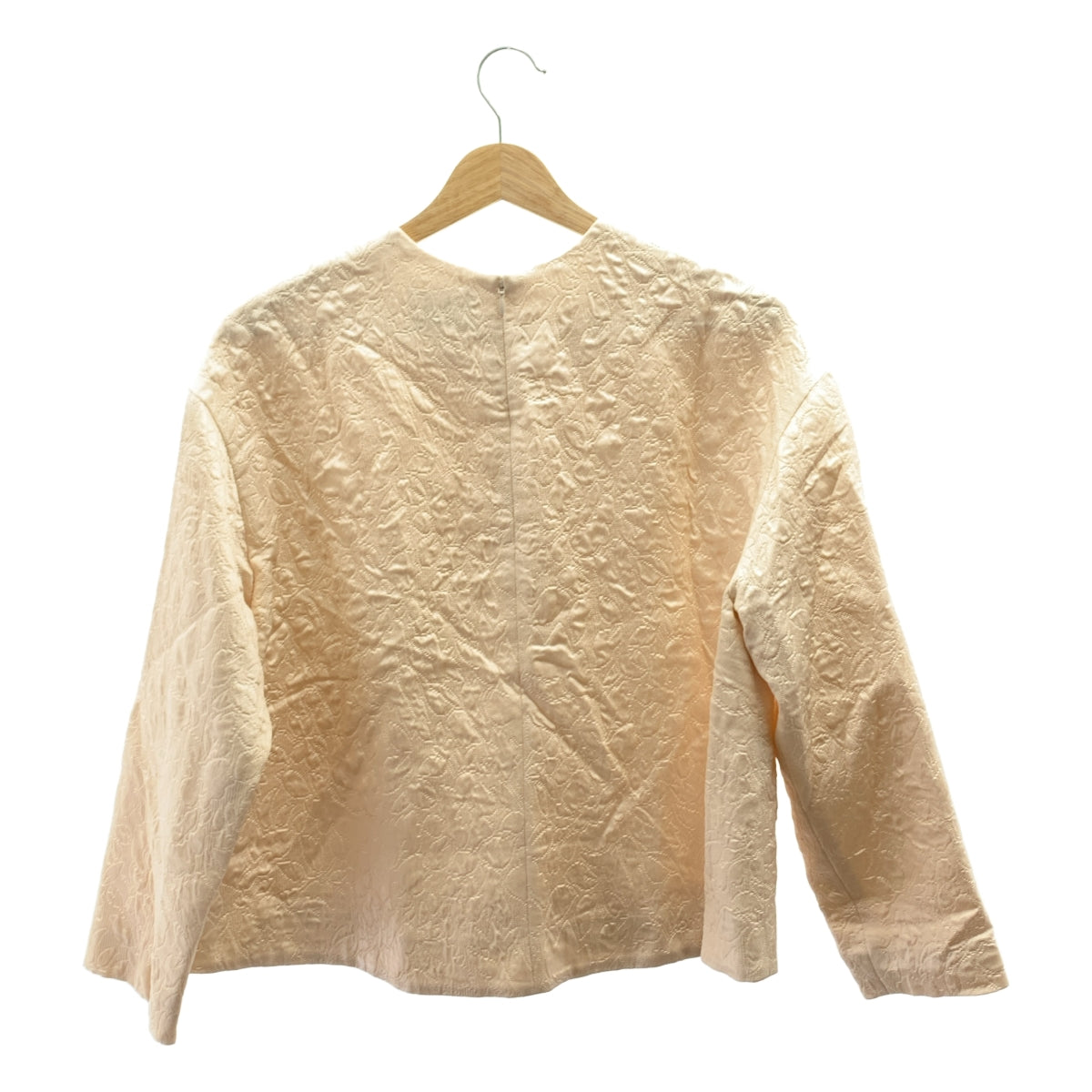 UNITED ARROWS / ユナイテッドアローズ | フラワージャガード ブラウス / 裏地付き | F | ベージュ | レディース