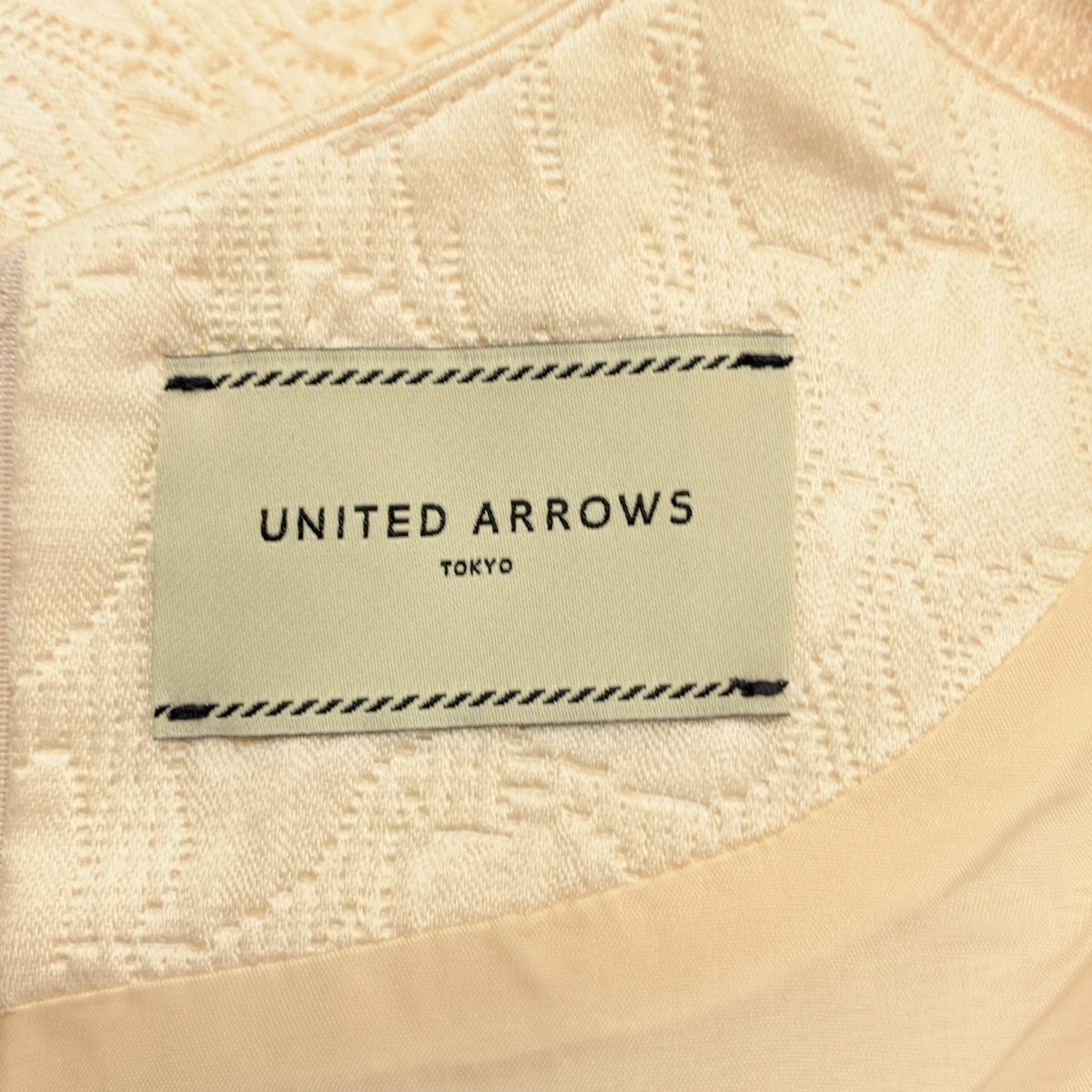 UNITED ARROWS / ユナイテッドアローズ | フラワージャガード ブラウス / 裏地付き | F | ベージュ | レディース