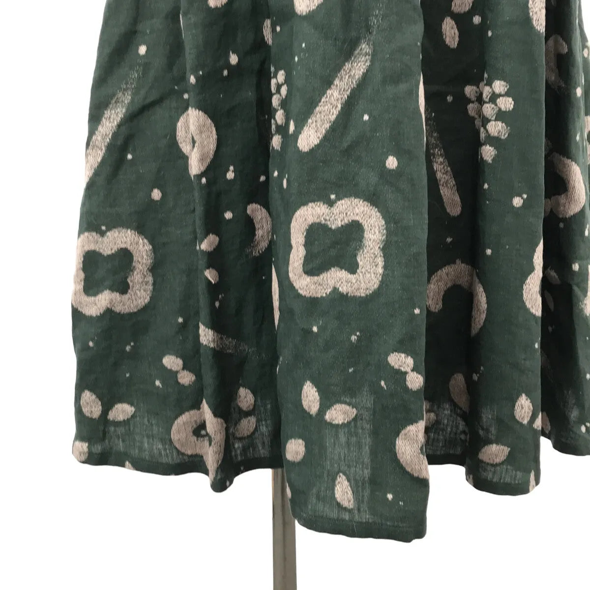 米娜·佩爾霍寧 / 米娜·佩爾霍寧 | 米娜·佩爾霍寧2023SS |花朵宇宙裙 | 36 |苔綠色/淡粉色 |女性的