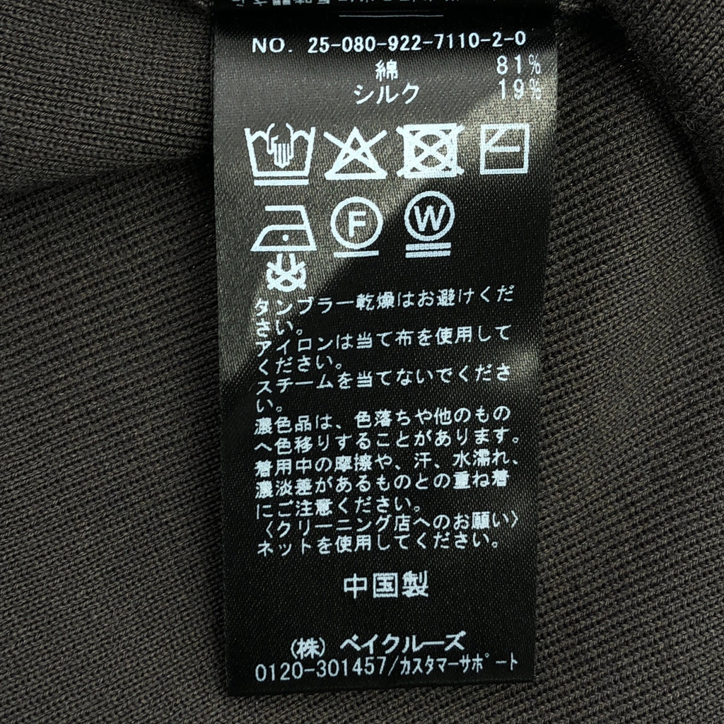 Plage / プラージュ | 2025SS | fino silky kn プルオーバー Vネック ニット | F | レディース