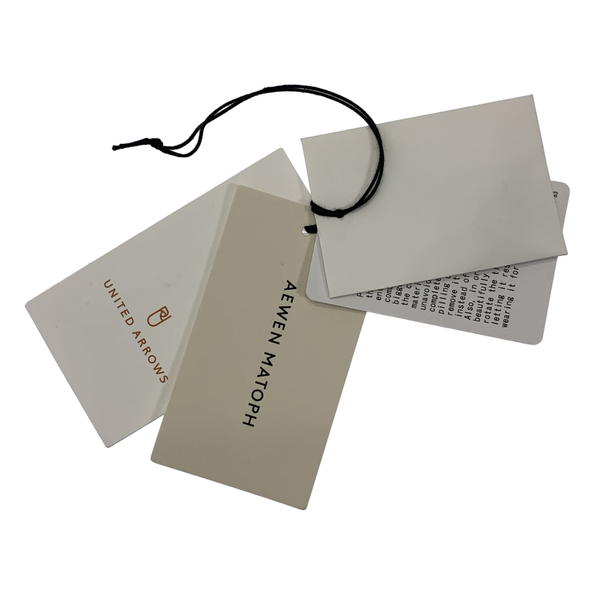 【新品】  AEWEN MATOPH / イウエンマトフ | ヘリンボーン ツイード ショートスリーブ チュニック | F | ブラウン系 | レディース