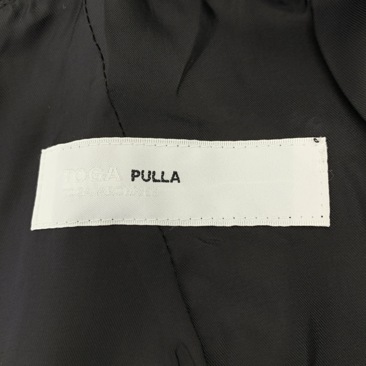 TOGA PULLA / トーガプルラ | ACETATE SATIN DRESS / ドローストリング ギャザー ワンピース | 36 | レディース