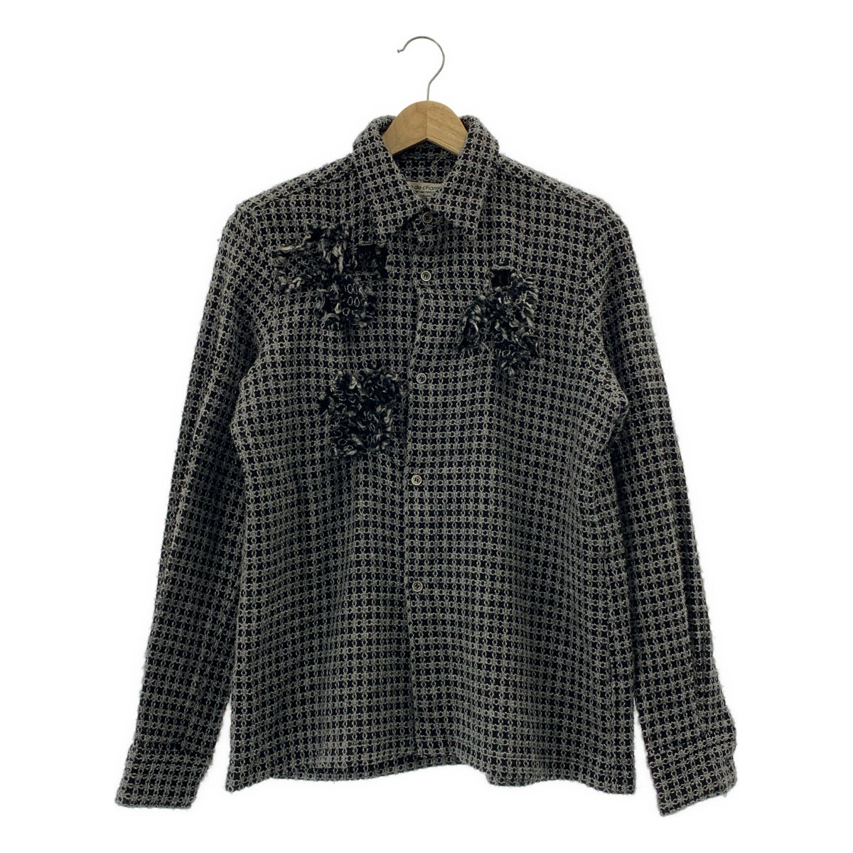 robe de chambre COMME des GARCONS / ローブドシャンブルコムデギャルソン | 2003AW | ウール ジャガード シャツ | S | レディース