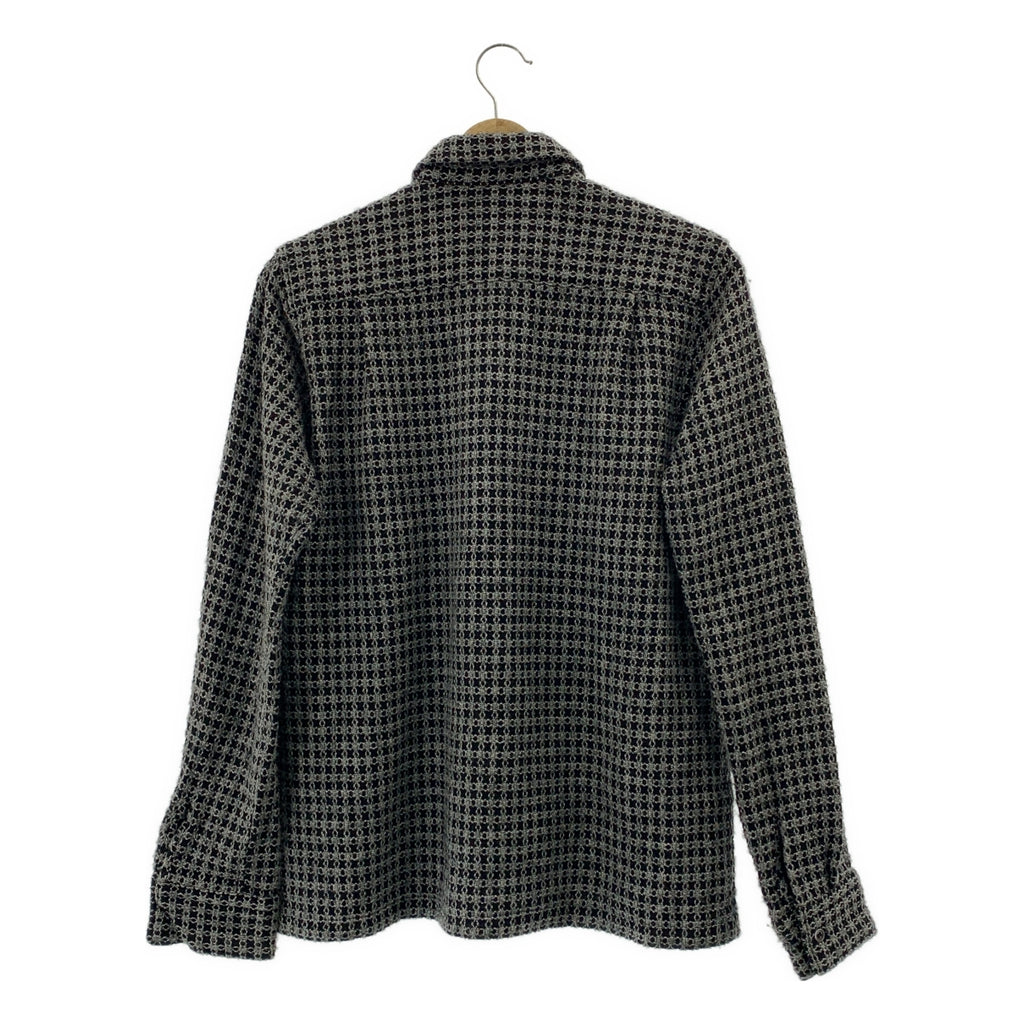 robe de chambre COMME des GARCONS / ローブドシャンブルコムデギャルソン | 2003AW | ウール ジャガード シャツ | S | レディース