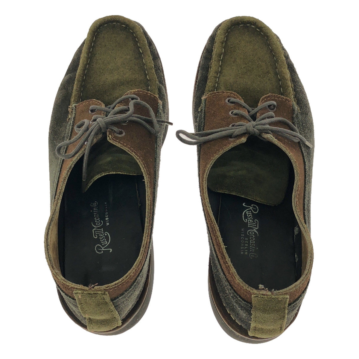 RUSSEL MOCCASIN / ラッセルモカシン | スエード スポーティング クレーチャッカ ブーツ | 9 E | マルチカラー | メンズ