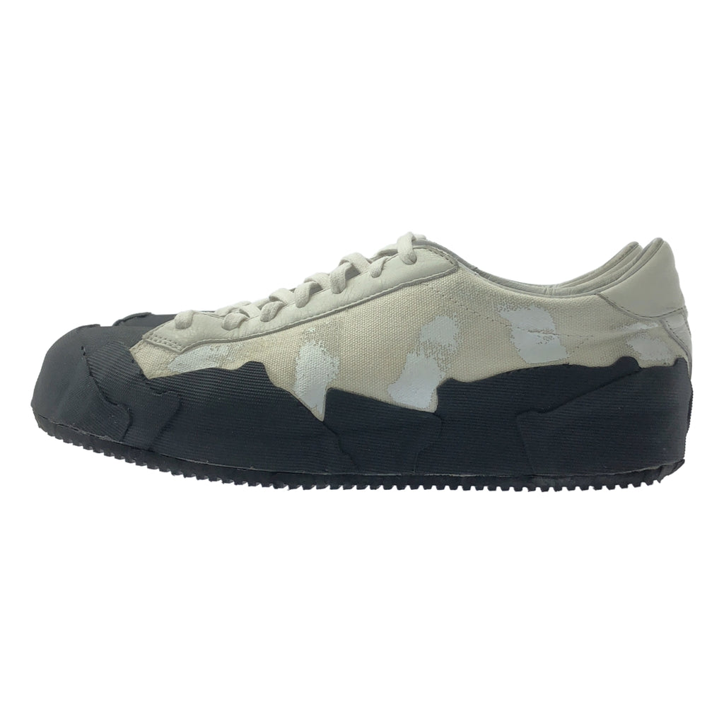 【近全新】山本耀司 | 2018春夏 | x adidas YY TAKUSAN LOW 彩繪運動鞋 | 尺寸 26 | 白/黑 | 男款