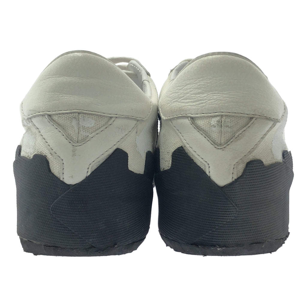 【近全新】山本耀司 | 2018春夏 | x adidas YY TAKUSAN LOW 彩繪運動鞋 | 尺寸 26 | 白/黑 | 男款