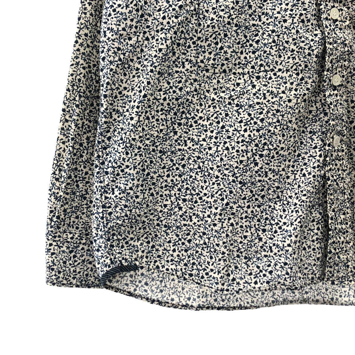 45r / 포티파이브아르 | 총무늬 밴드 컬러 셔츠 | 2 | 여성