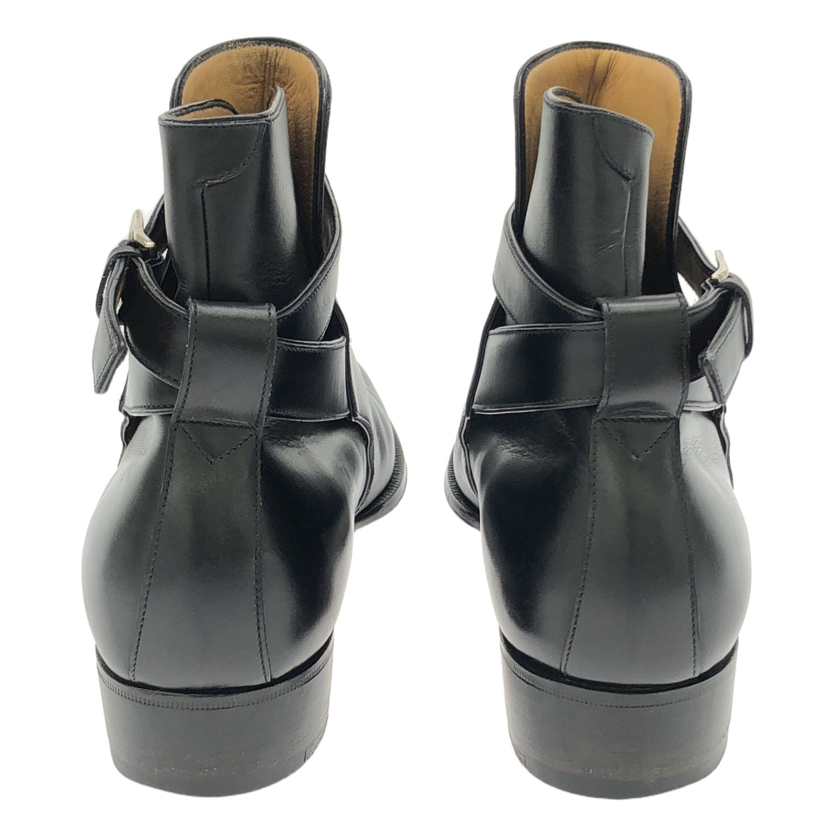 【美品】  ENZO BONAFE / エンツォボナフェ | Jodhpur Boots ボックスカーフレザー ジョッパーブーツ | 8 | ブラック | メンズ