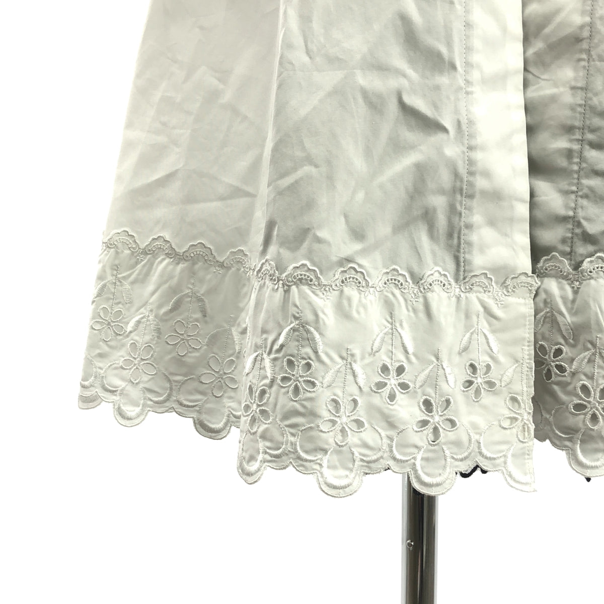 Simone Rocha / 시모네로샤 | 레이스 와이드 컬러 롱 원피스 | UK6 |