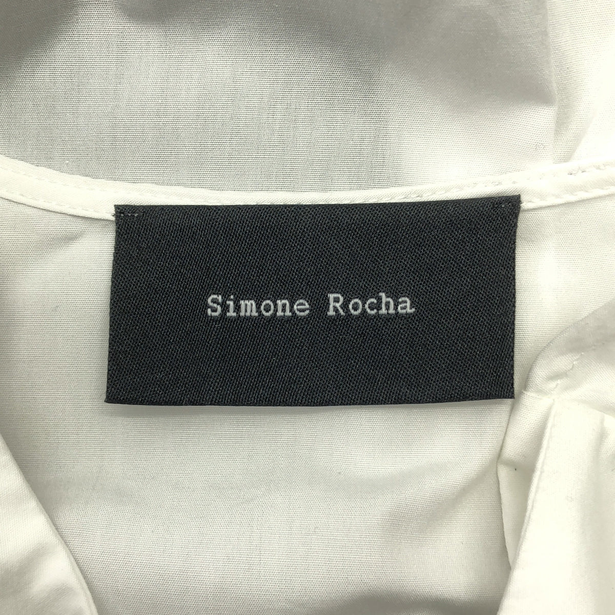 Simone Rocha / 시모네로샤 | 레이스 와이드 컬러 롱 원피스 | UK6 |