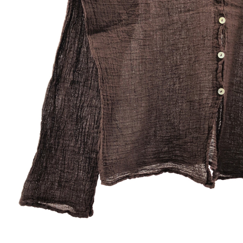 Plage / 플라주 | 2024SS | LES ATELIERS FRANCAIS DE CONFECTION 별주 2WAY 블라우스 카디건 | F |