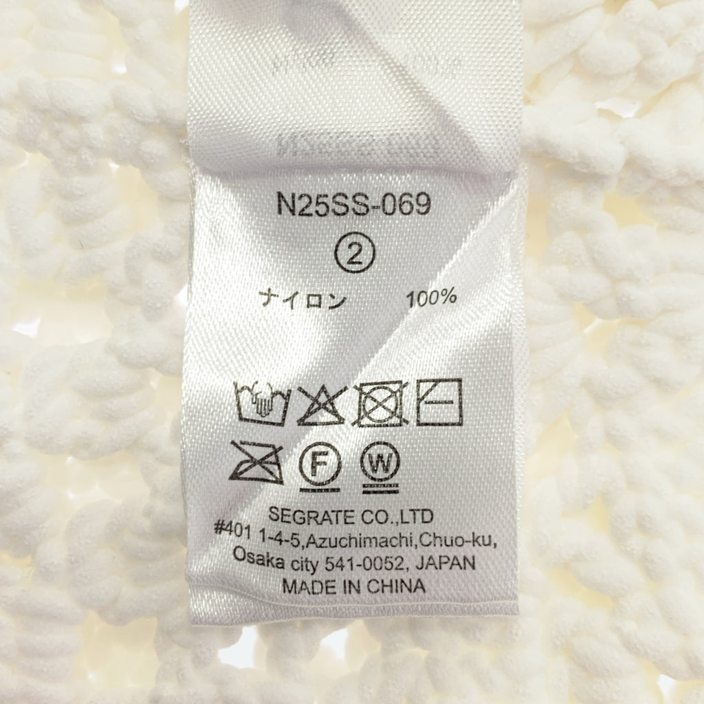 NKNIT / 니트 | 2025SS | crochet KNIT zip cardigan 크로켓 니트 Zip 가디건 | 2 |