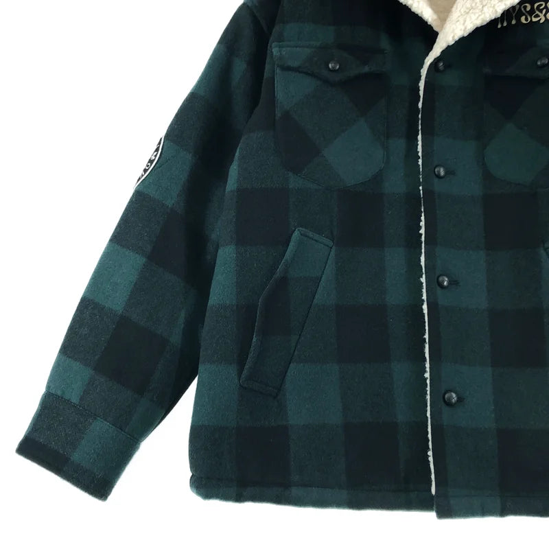 HYSTERIC GLAMOUR / ヒステリックグラマー | × WIND AND SEA / ウィンダンシー Ranch Coat / ボア ランチコート | XL | メンズ