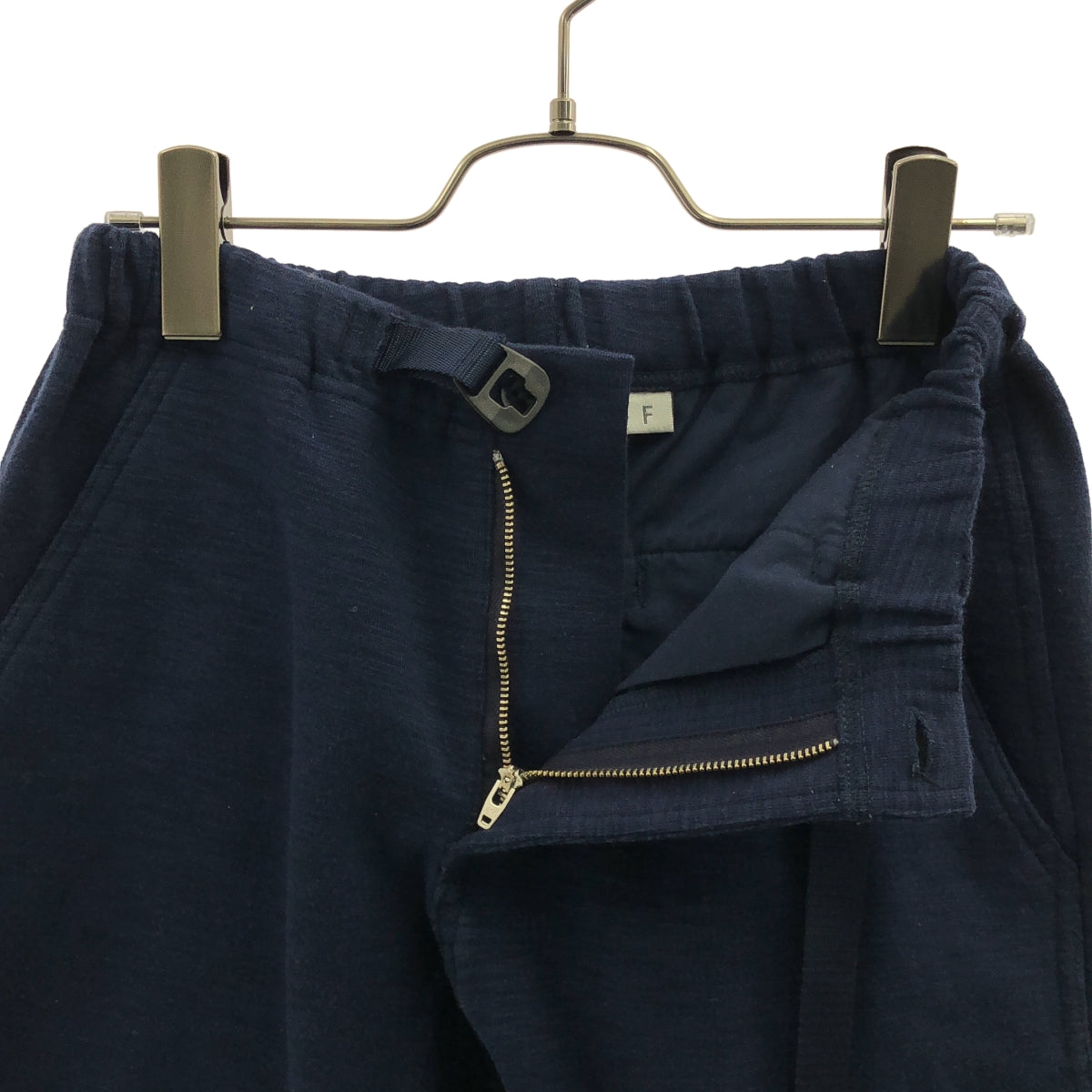 GRAMICCI / グラミチ | ロゴ ベルテッド スウェット パンツ | F | レディース