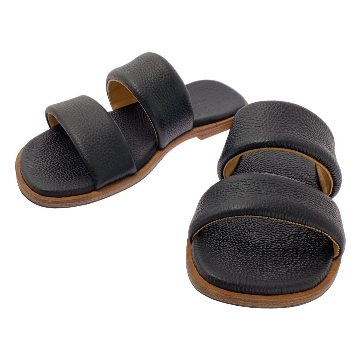 AURALEE / オーラリー | 2022SS | LEATHER STRAP SANDAL レザー ストラップ サンダル | 9 | メンズ