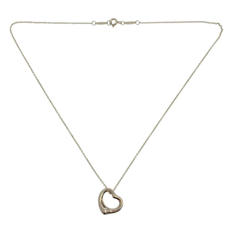 Tiffany & Co / ティファニー | オープンハート チェーン ネックレス / silver925 |