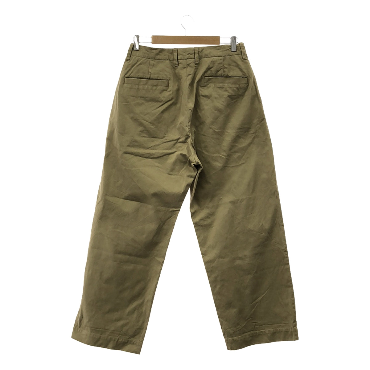 UNIVERSAL PRODUCTS / ユニバーサルプロダクツ | NO TUCK WIDE CHINO TROUSERS ノータック ワ – KLD