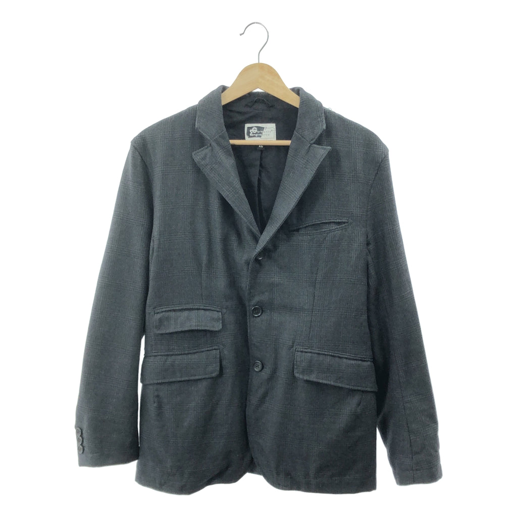 Engineered Garments / エンジニアドガーメンツ | 総柄 シングルブレスト ジャケット / 総裏地 | XS | ダークグレー | メンズ