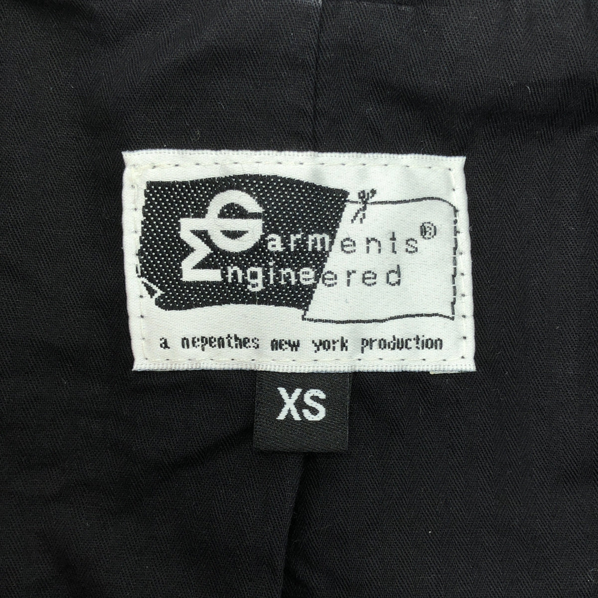 Engineered Garments / エンジニアドガーメンツ | 総柄 シングルブレスト ジャケット / 総裏地 | XS | ダークグレー | メンズ