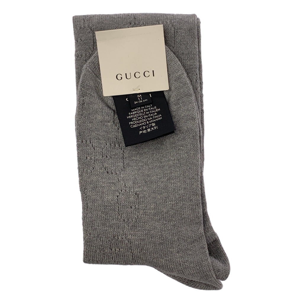 GUCCI / 구찌 | SOCKS SPRING KNIT GG 인터로킹 G 양말 양말 | M | 기타