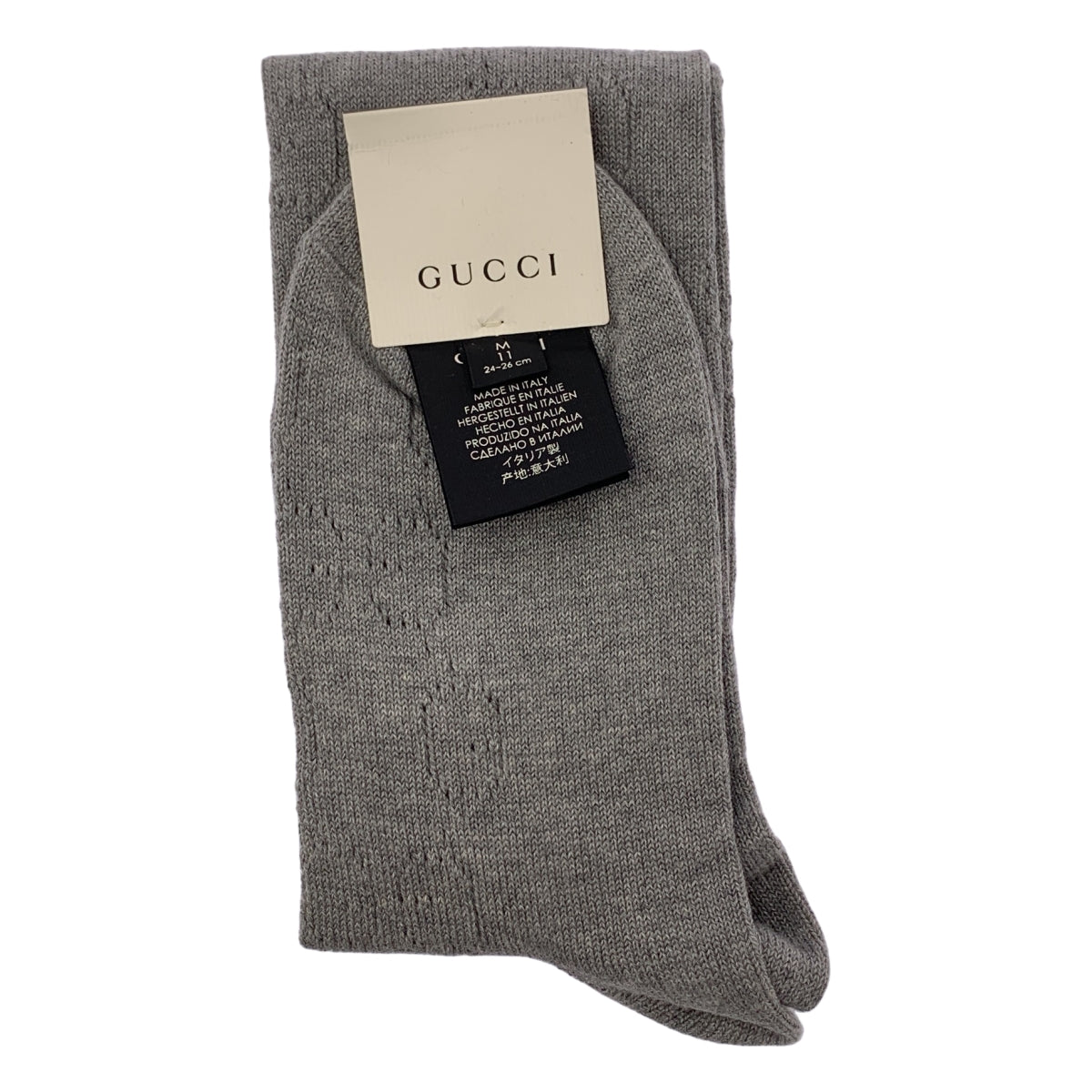 GUCCI / 구찌 | SOCKS SPRING KNIT GG 인터로킹 G 양말 양말 | M | 기타