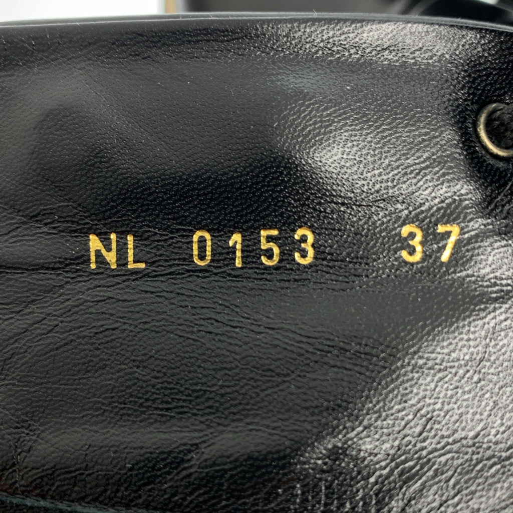 Louis Vuitton / 루이비통 | 가죽 사이드 Zip 레이스 업 부츠 | 37 |