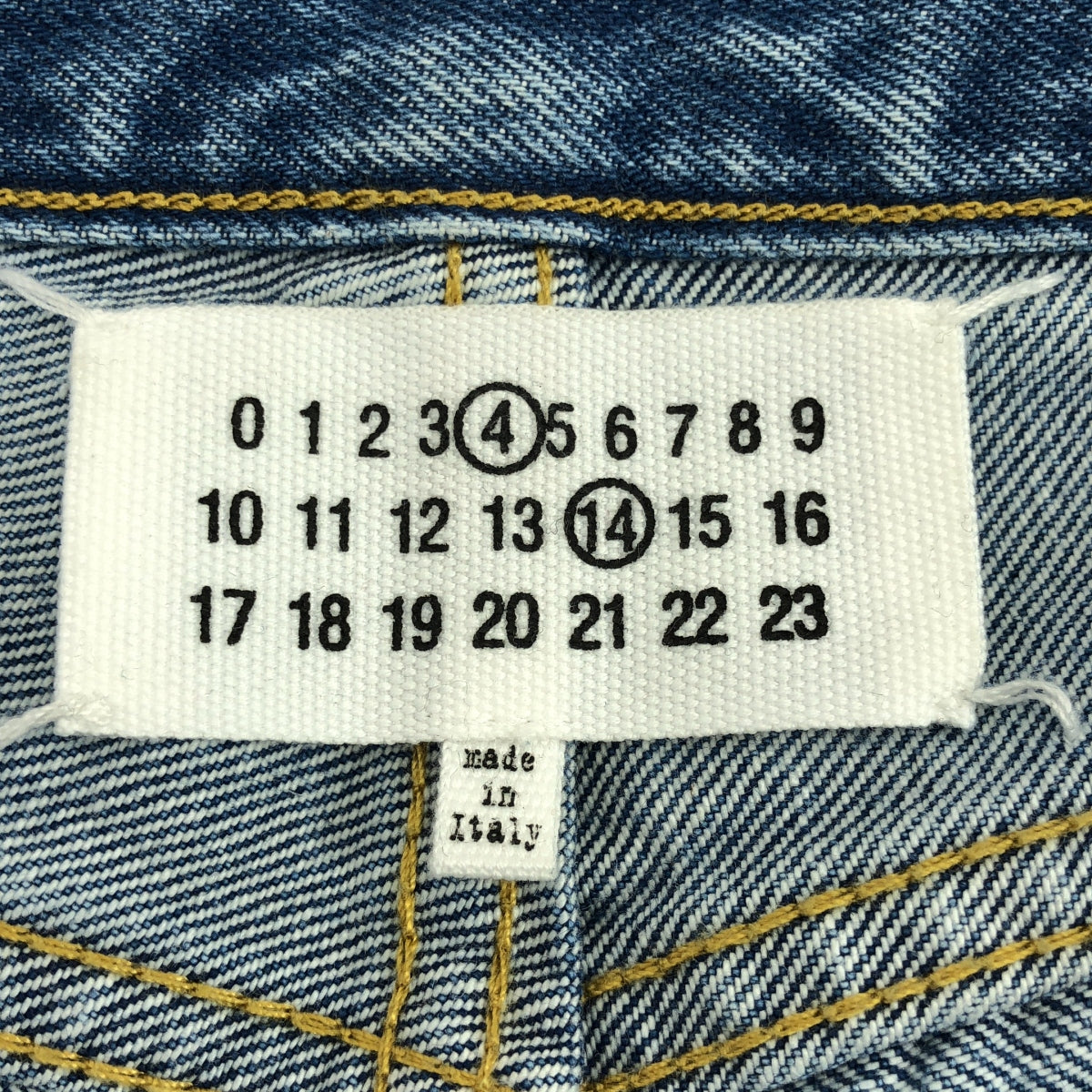 Maison Margiela / 메종 마르젤라 | 2022AW | 빈티지 워시 스트레이트 데님 팬츠 | 28 | 인디고 | 여성