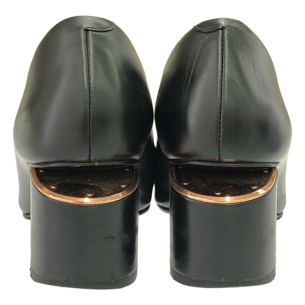 ALEXANDER WANG / アレキサンダーワン | ポインテッドトゥ ヒールパンプス | 37 | ブラック | レディース
