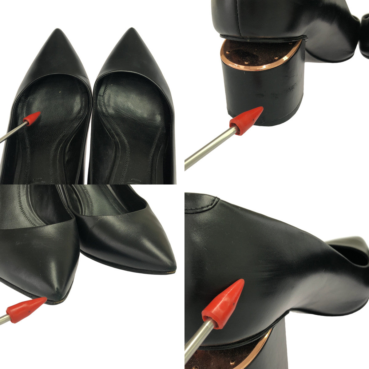 ALEXANDER WANG / 알렉산더 원 | 포인티드 투 힐 펌프스 | 37 | 블랙 | 여성