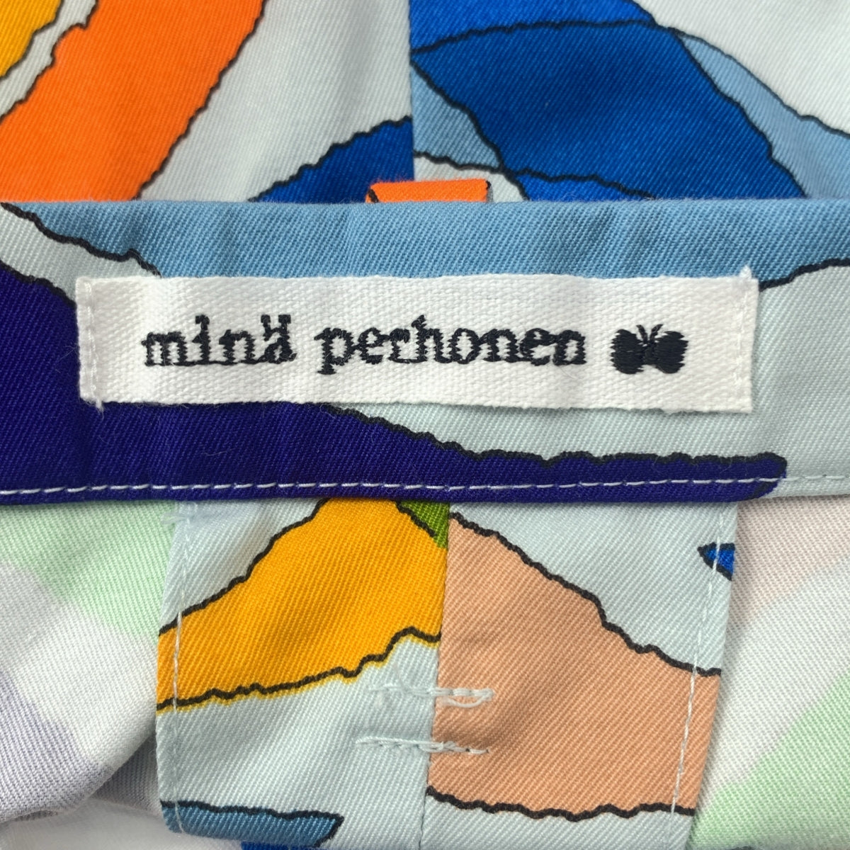 mina perhonen / ミナペルホネン | carnival tree コットン 総柄 ワイドパンツ | 38 | レディース