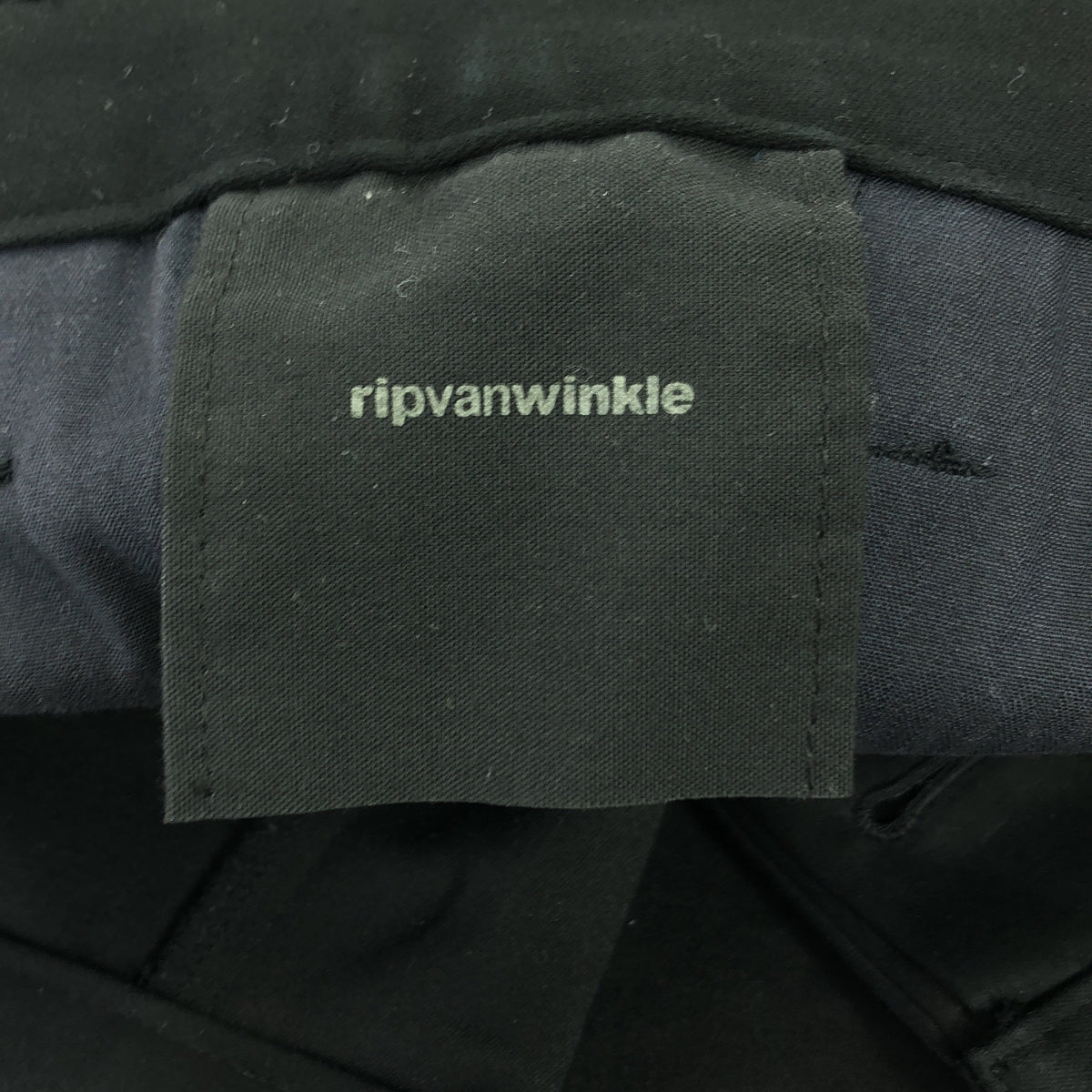 ripvanwinkle / 瑞普凡溫克爾 | 棉緞喇叭褲 | 3碼 | 黑色 | 男款