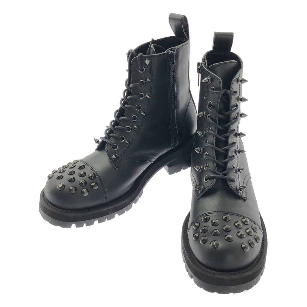 JUNYA WATANABE | 鉚釘皮革踝帶靴 | 尺寸 3 | 女款