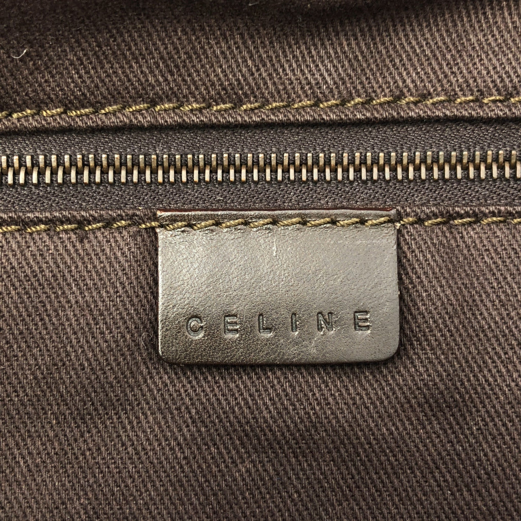CELINE / セリーヌ | ヴィンテージ レザーハンドル ヘルメットバッグ |