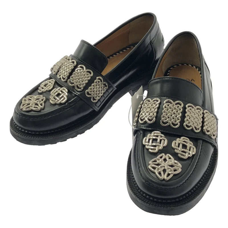 TOGA PULLA / トーガプルラ | メタル レザー ローファ | 37 | レディース