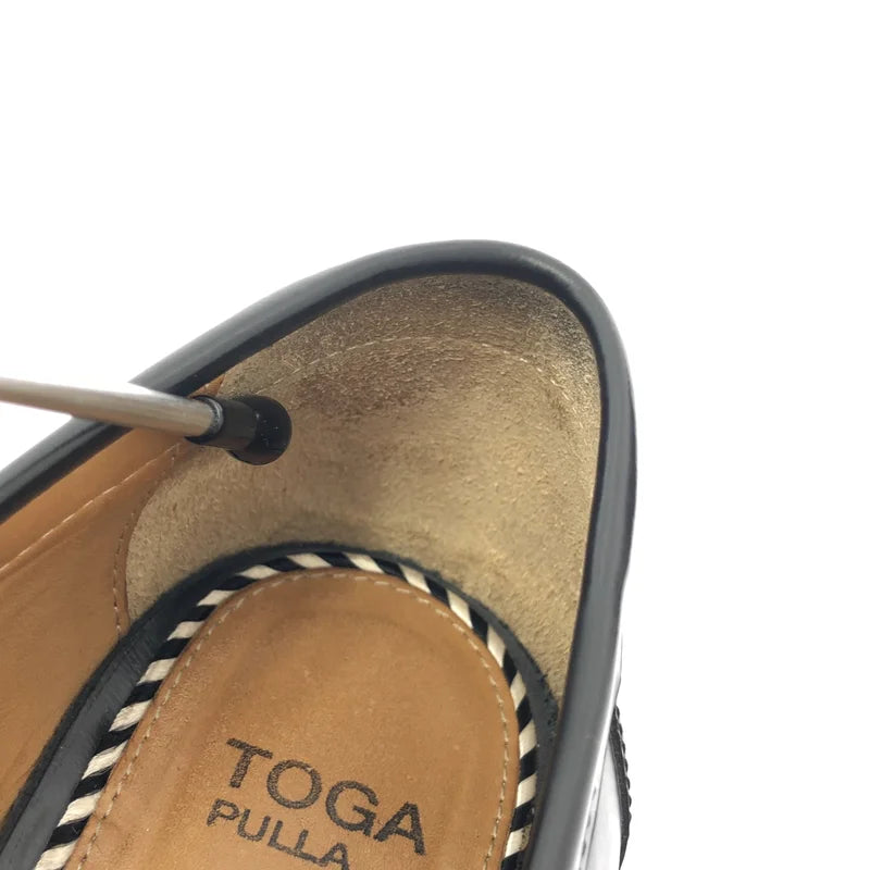 TOGA PULLA / トーガプルラ | メタル レザー ローファ | 37 | レディース