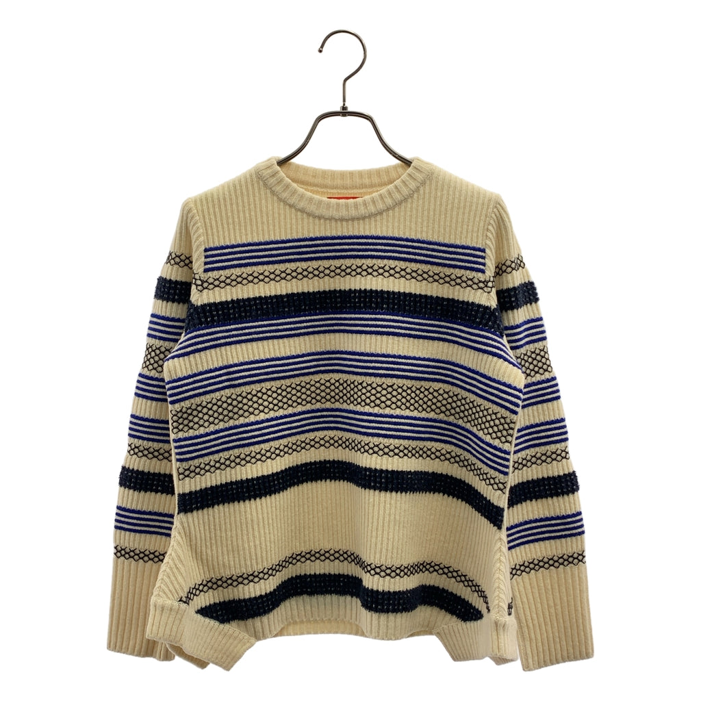 Coohem / コーヘン | ボーダー クルーネック ニット セーター | 36 | レディース