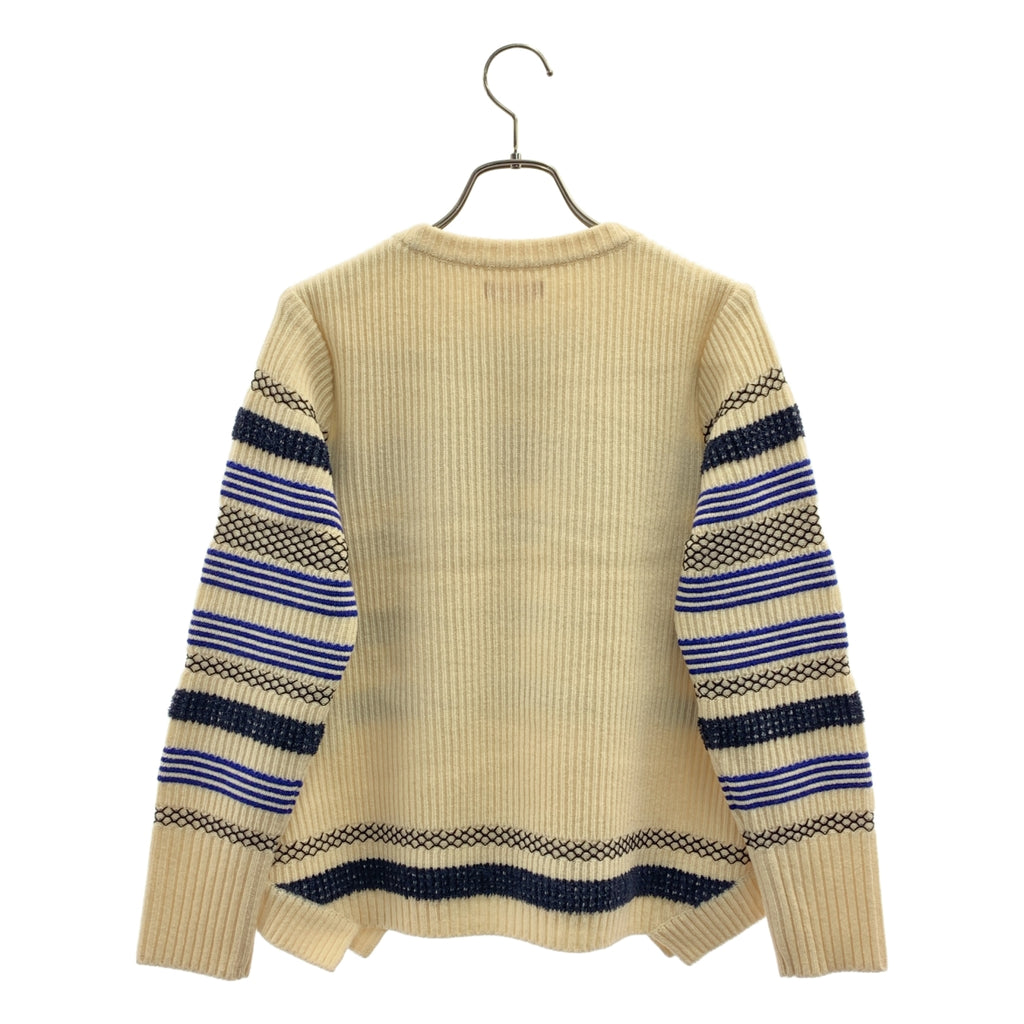 Coohem / コーヘン | ボーダー クルーネック ニット セーター | 36 | レディース
